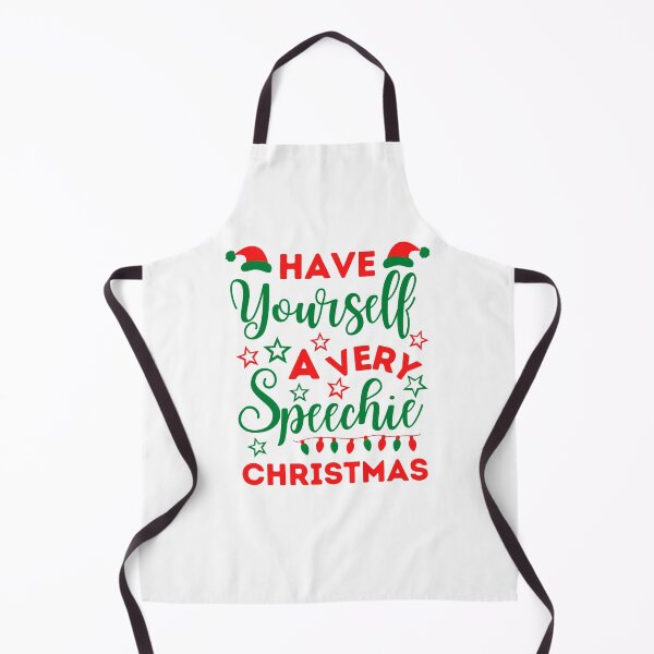 Item preview, Speechie Christmas | Speech Pathologist Christmas | Speech Therapist Christmas designed and sold by Presto Prints Design.