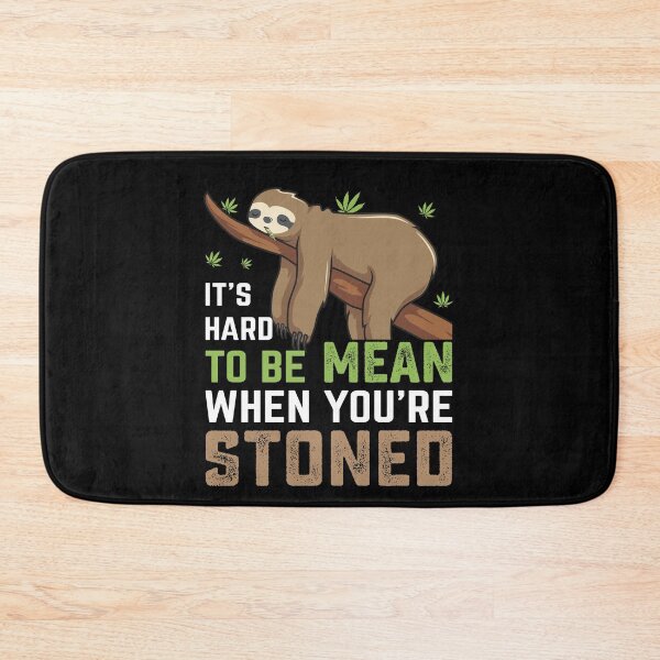 Item preview, Its hard to be mean when you're stoned designed and sold by angelusdark.