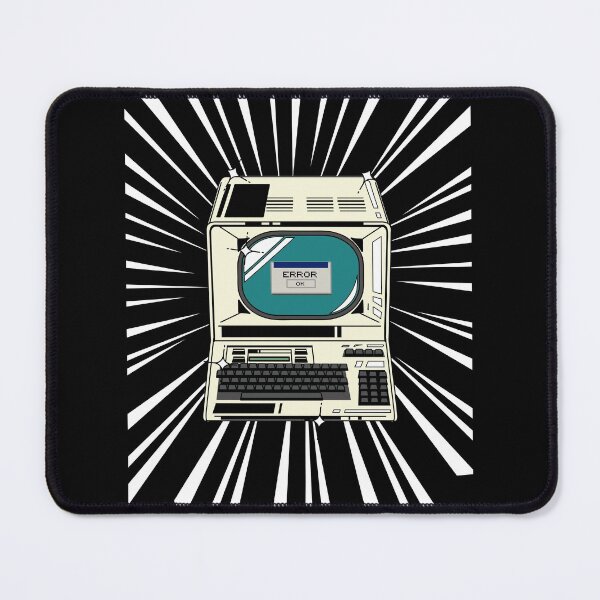 Item preview, Retro Computer (white print) designed and sold by Studio-Sy.