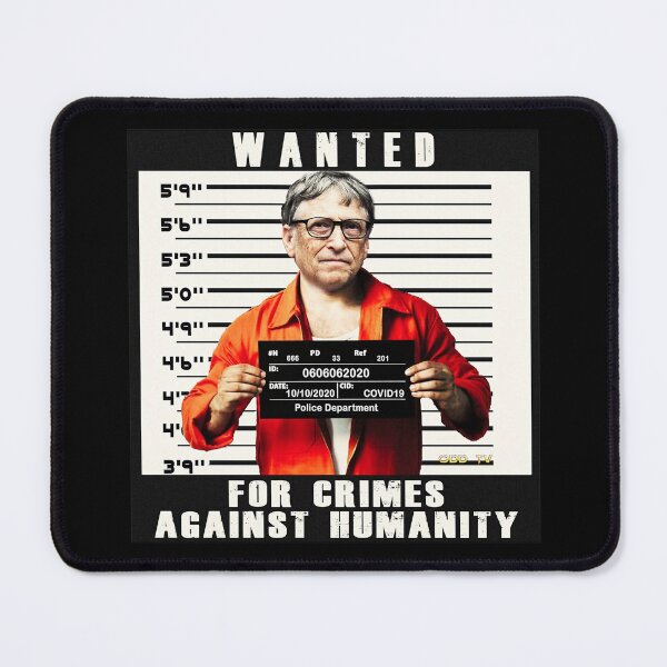 Item preview, Bill Gates buscado por crímenes contra la humanidad Anticristo Clásico Retro designed and sold by QHFJWO.