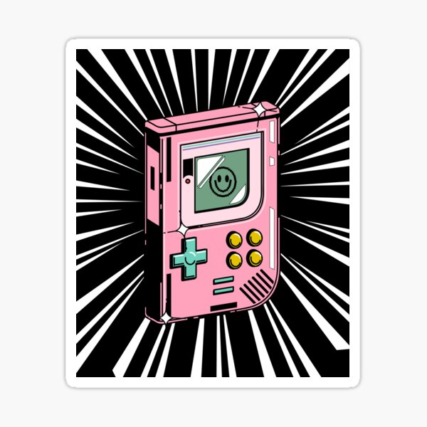 Item preview, Retro Handheld Game (white print) designed and sold by Studio-Sy.