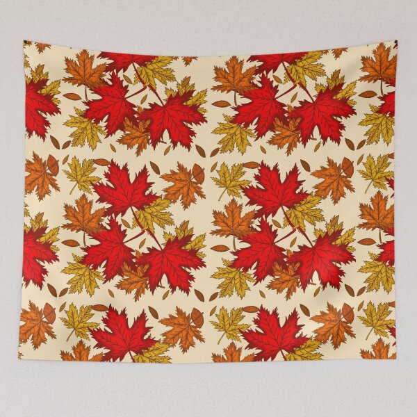 Item preview, Warm Fallen Leaves designed and sold by OTPillustration.