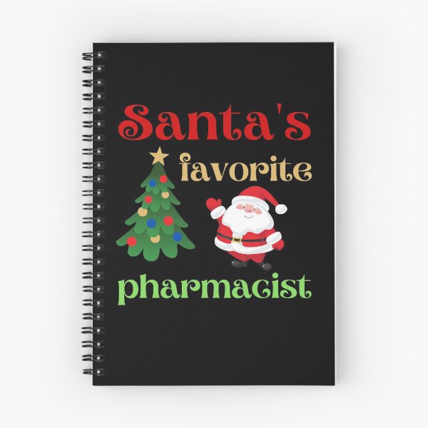 Item preview, santa's favorite pharmacist designed and sold by Hey-Nice-Shirt.