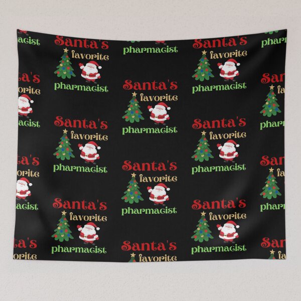 Item preview, santa's favorite pharmacist designed and sold by Hey-Nice-Shirt.