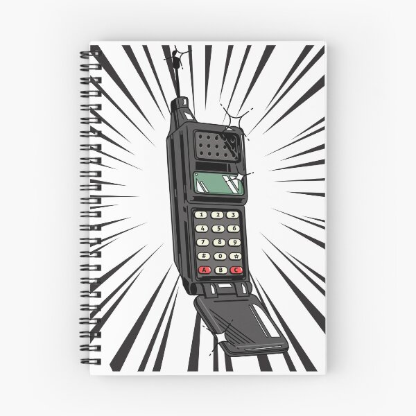 Item preview, Retro Cellphone (black print) designed and sold by Studio-Sy.