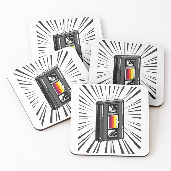 Item preview, Retro Video Cassette (black print) designed and sold by Studio-Sy.