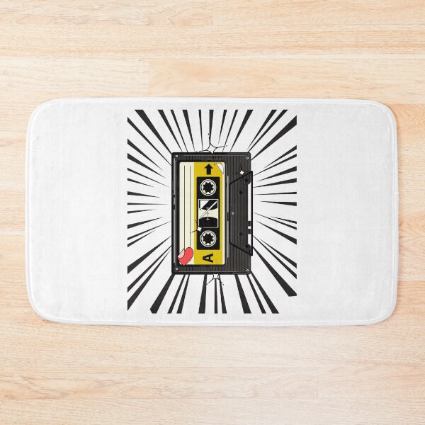 Item preview, Retro Cassette Tape (black print) designed and sold by Studio-Sy.