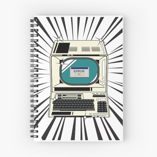 Item preview, Retro Computer (black print) designed and sold by Studio-Sy.