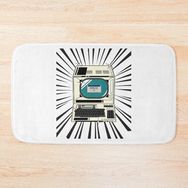 Item preview, Retro Computer (black print) designed and sold by Studio-Sy.