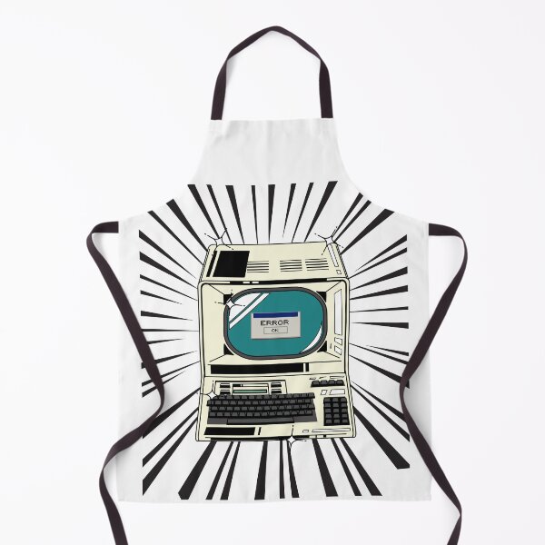 Item preview, Retro Computer (black print) designed and sold by Studio-Sy.