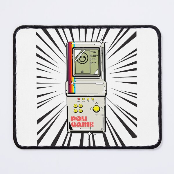 Item preview, Retro Handheld Game (black print) designed and sold by Studio-Sy.