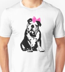 Betty Bulldog Unisex T-Shirt