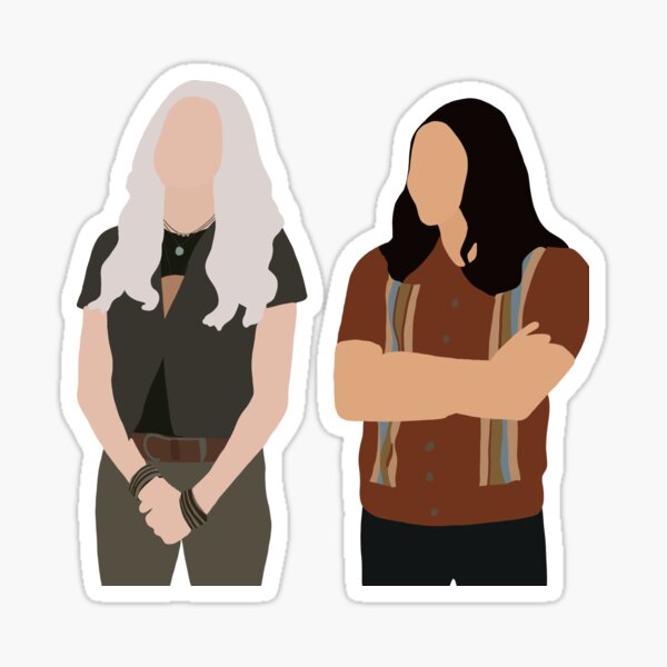 Killer Frost and Cisco Sticker
