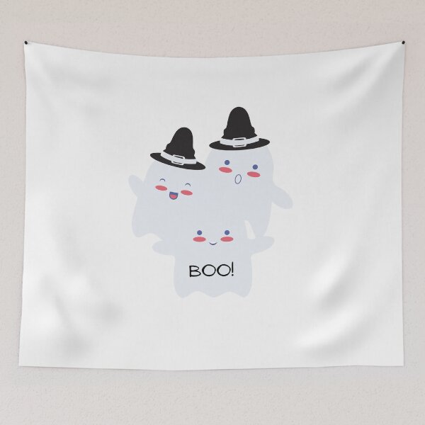 Item preview, Fantasma de Halloween Kawai designed and sold by CreativeMansion.