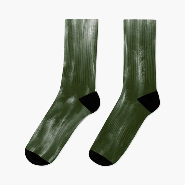 Item preview, Abstract Strokes Forest Green designed and sold by patternsforsoul.