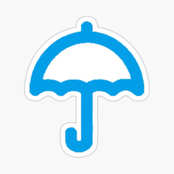 "Squid Game Umbrella Logo 2021 Netflix Series Dalgona" Sticker for Sale