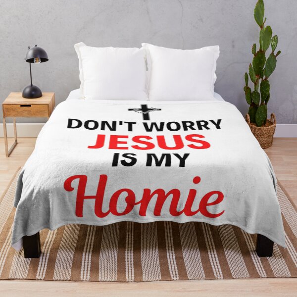 Item preview, Jesus Is My Homie Jesus Is My Homeboy Funny Jesus Sayings Lovers designed and sold by chetan786.