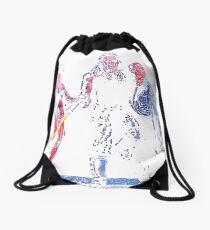 maggie , snake , president Drawstring Bag