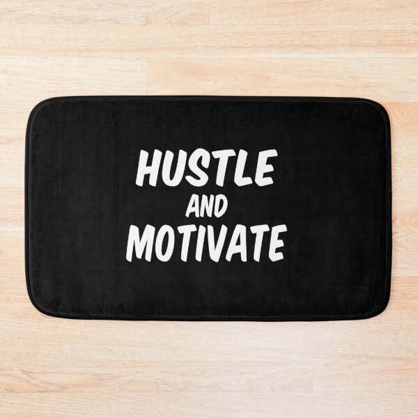 Item preview, Hustle And Motivate - Motivational Quote designed and sold by AsmArt-co.