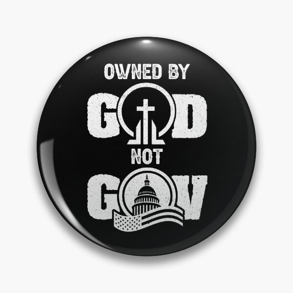 Item preview, Owned By God Not By Gov Freedom Liberty designed and sold by Dressed For  Duty.
