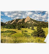 Delicious Vanilla Clouds On A Summer Chautauqua Morning Poster