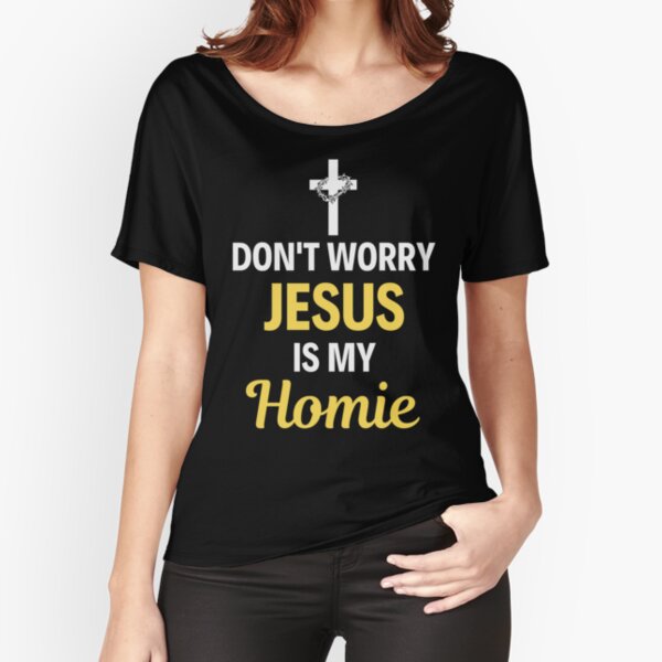 Artikel-Vorschau von  Jesus ist mein Homie Jesus ist mein Homeboy Lustige Jesus Sprüche Liebhaber, designt und verkauft von chetan786.