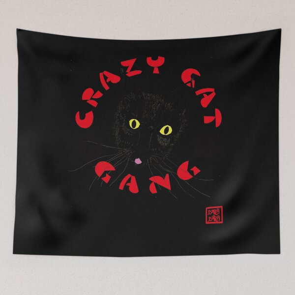 Item preview, crazy-cat-gang designed and sold by CodyWest.