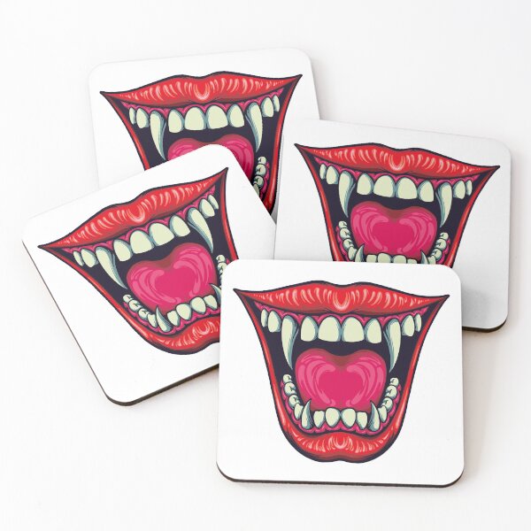 Item preview, Dracula Lips Vampire Halloween designed and sold by Artstationz.