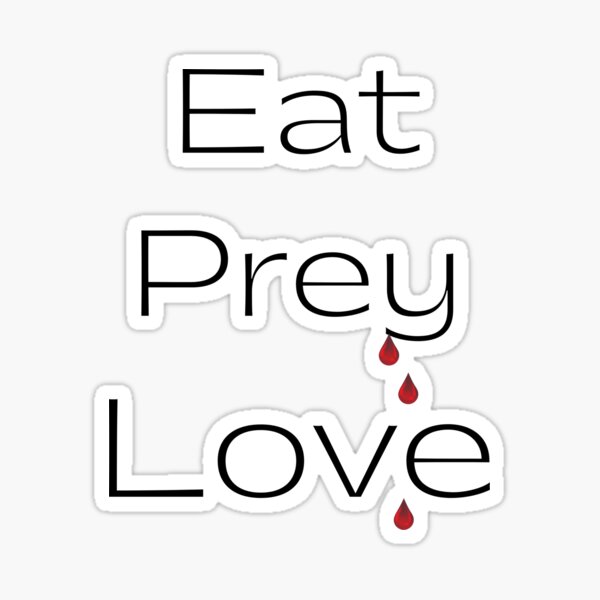Item preview, Mange Prey Love noir designed and sold by ootzie.