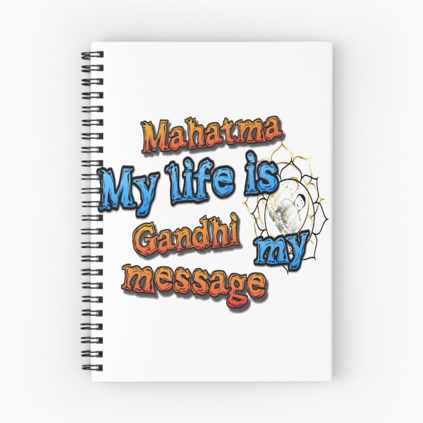 Item preview, My life is my message - Mahatma Gandhi designed and sold by atomsama.