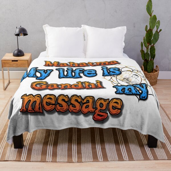 Item preview, My life is my message - Mahatma Gandhi designed and sold by atomsama.