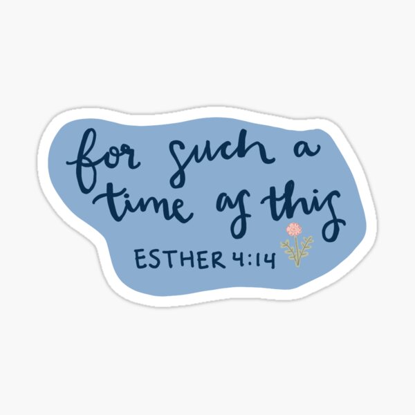 Item preview, Esther 4:14 designed and sold by Mia Alanis.