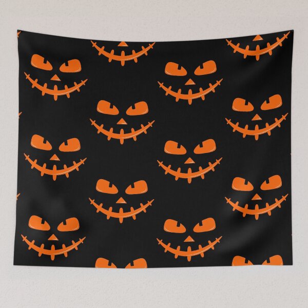 Item preview, Pumpkin Face Stencil  designed and sold by WoodburyLake.