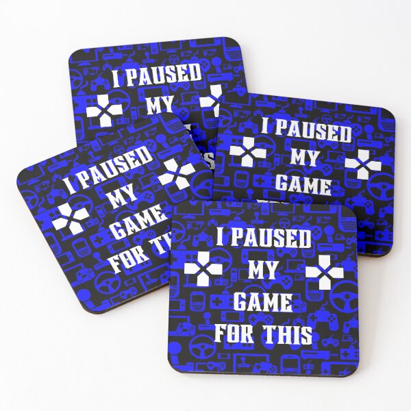 Item preview, Gamer Print Blue designed and sold by Lylabean22.
