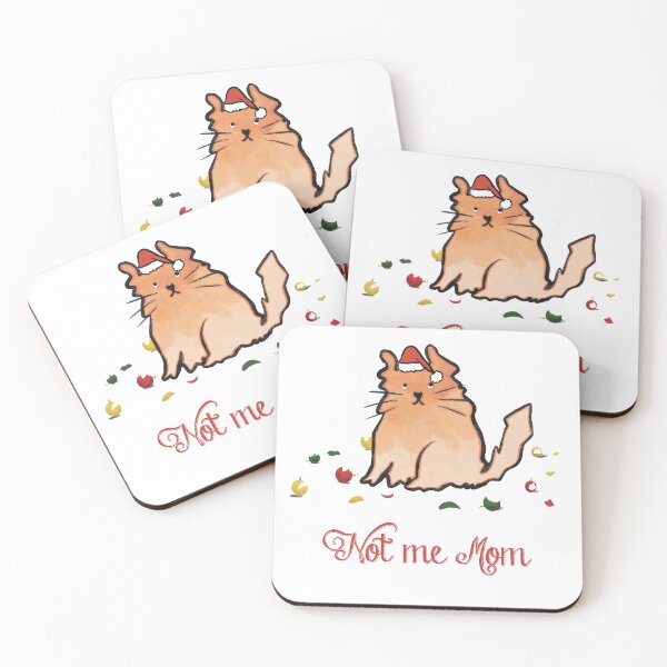 Item preview, Pet breaking Christmas Balls - not me Mom  designed and sold by Dearlinh.