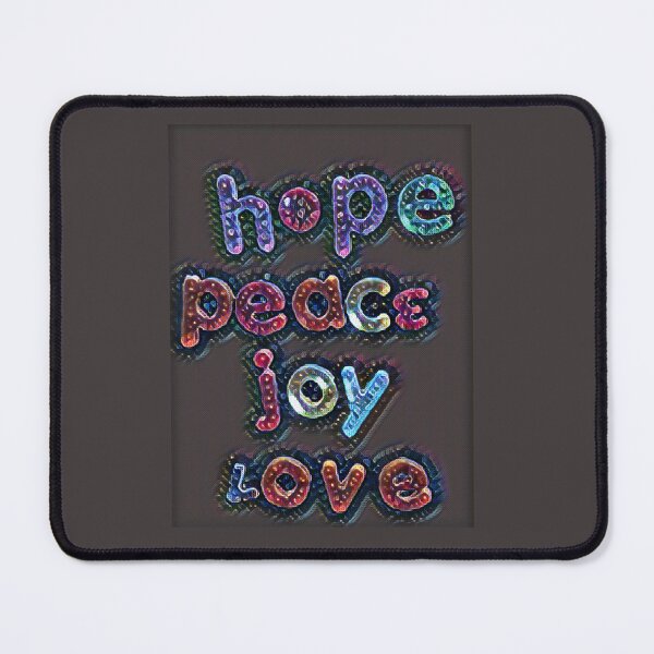Item preview, Bright Hope, Peace, Joy, Love  designed and sold by CheekyGrace.