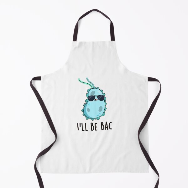 Item preview, I'll Be Bac Funny Biology Bacteria Puns designed and sold by punnybone.