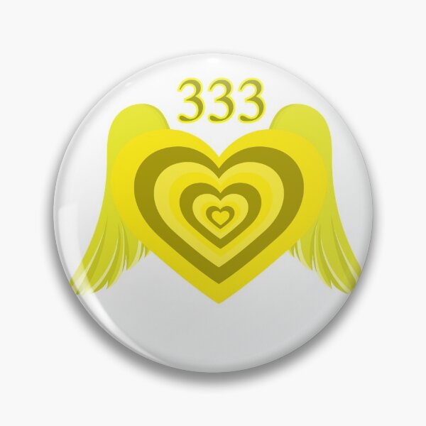 Item preview, 333 YELLOW  ANGEL NUMBER Y2K  designed and sold by DiscoVibes.