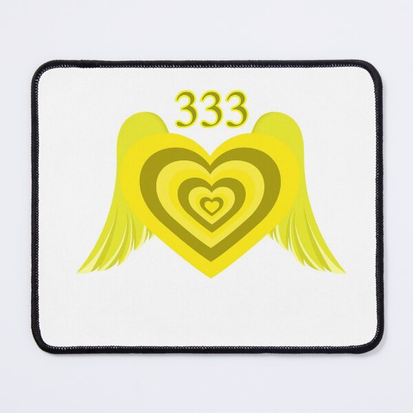 Item preview, 333 YELLOW ANGEL NUMBER Y2K designed and sold by DiscoVibes.