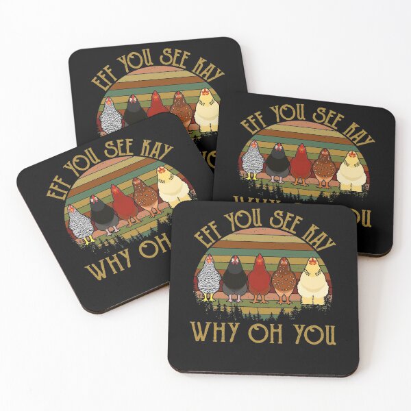 Item preview, Eff You See Kay Why Oh You Cow Lovers Retro Vintage designed and sold by TaraxDoolittle.