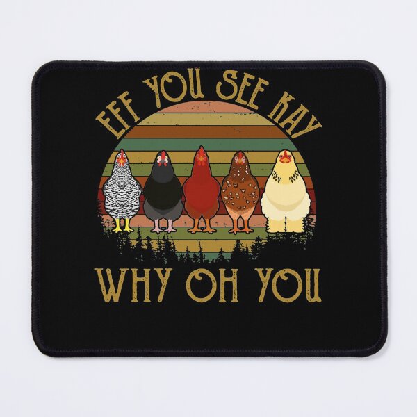Item preview, Eff You See Kay Why Oh You Cow Lovers Retro Vintage designed and sold by TaraxDoolittle.