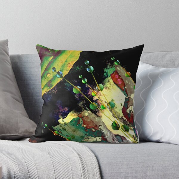 Space Egg Throw Pillow