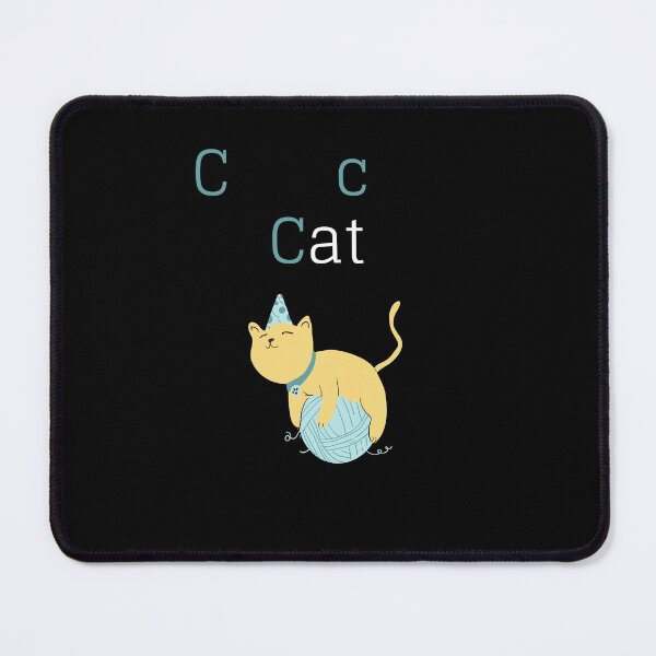 Item preview, Cute C c cat designed and sold by Dogpleasworld.