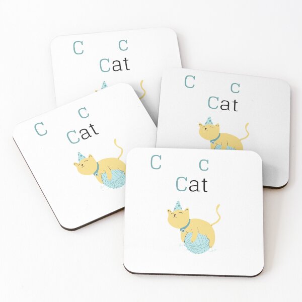 Item preview, Cute C c cat  designed and sold by Dogpleasworld.