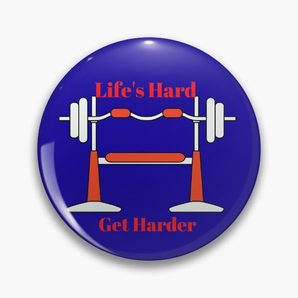 Item preview, Life's Hard Get Harder designed and sold by RiseSetOnline.