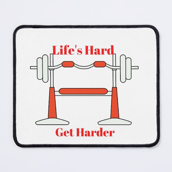 Item preview, Life's Hard Get Harder designed and sold by RiseSetOnline.