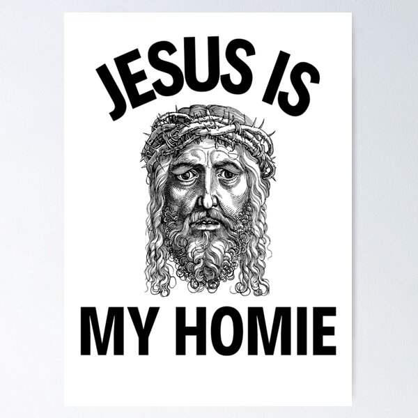 Artikel-Vorschau von Jesus ist mein Homie Jesus ist mein Homeboy Lustige Jesus Sprüche Liebhaber, designt und verkauft von chetan786.