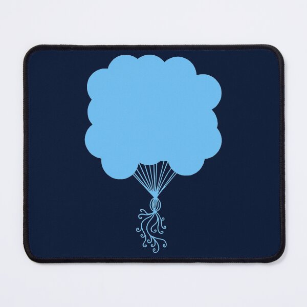 Item preview, Pastel Blue Party Balloons Silhouette designed and sold by Deborah Camp.