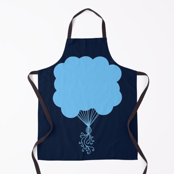 Item preview, Pastel Blue Party Balloons Silhouette designed and sold by Deborah Camp.