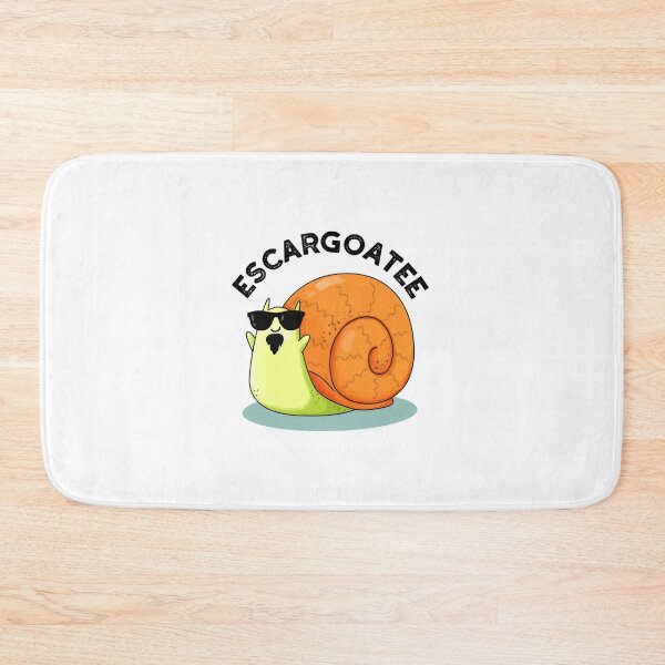 Item preview, Escargoatee Funny Escargot Puns  designed and sold by punnybone.